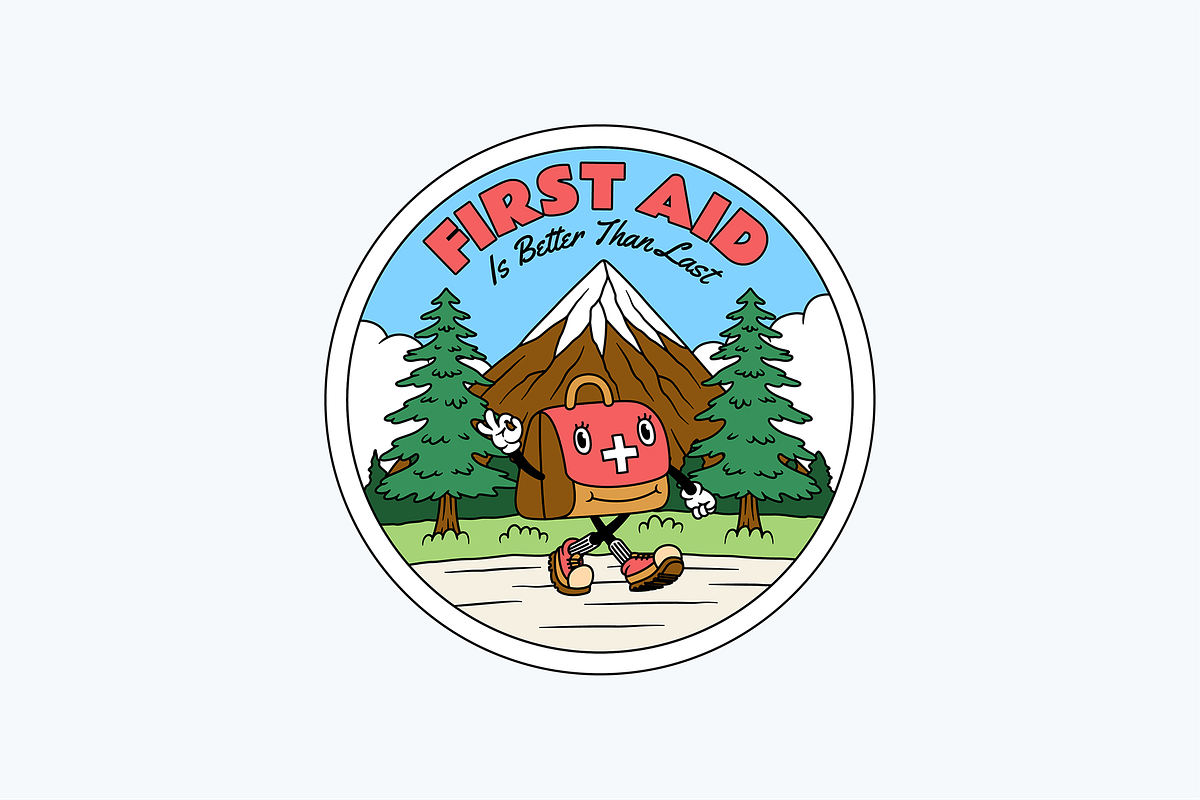 Camping Club Cartoon Characters, an Illustration by The Isian (Photo 13 of 18)
