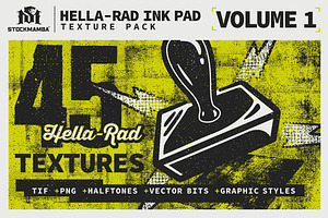 Hella-Rad Ink Pad Texture Pack