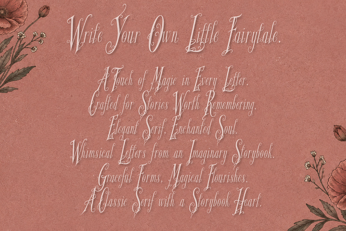 Glyphera Amber - Magical Story Font, a Handwritten Font by HypeWorksCo (Photo 21 of 24)