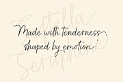 Softella Seraphine, a Script Font by Barra & Beryl Co. (Thumbnail 11 of 11)