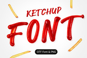 Ketchup Font, a Handwritten Font by Handmadefont (Thumbnail 1 of 10)