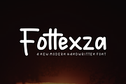 Fottexza - Font, a Handwritten Font by artchiles_design (Thumbnail 3 of 5)