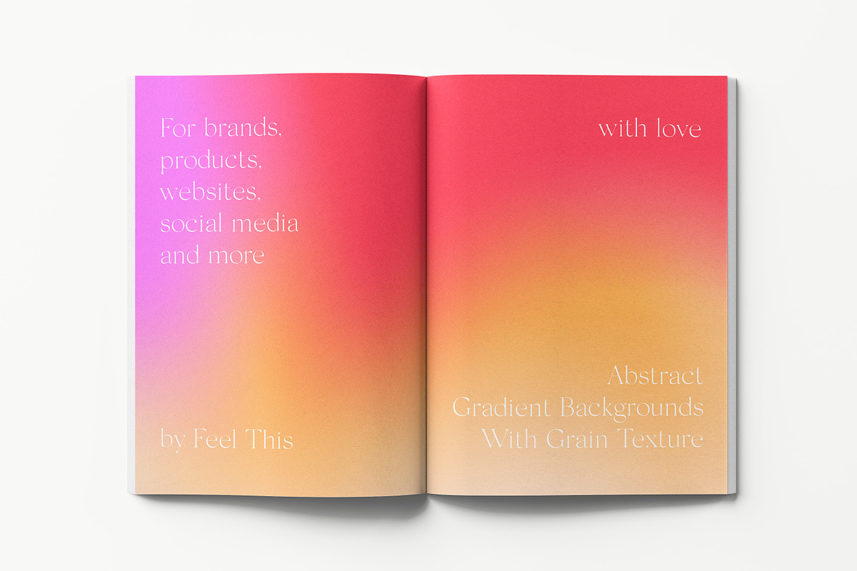 Abstract Grainy Gradient Textures PS, an Object Graphic by Feel This (Photo 7 of 19)