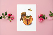 Genitals in the form of fruits, an Illustration by IrynaPanashii (Thumbnail 6 of 11)