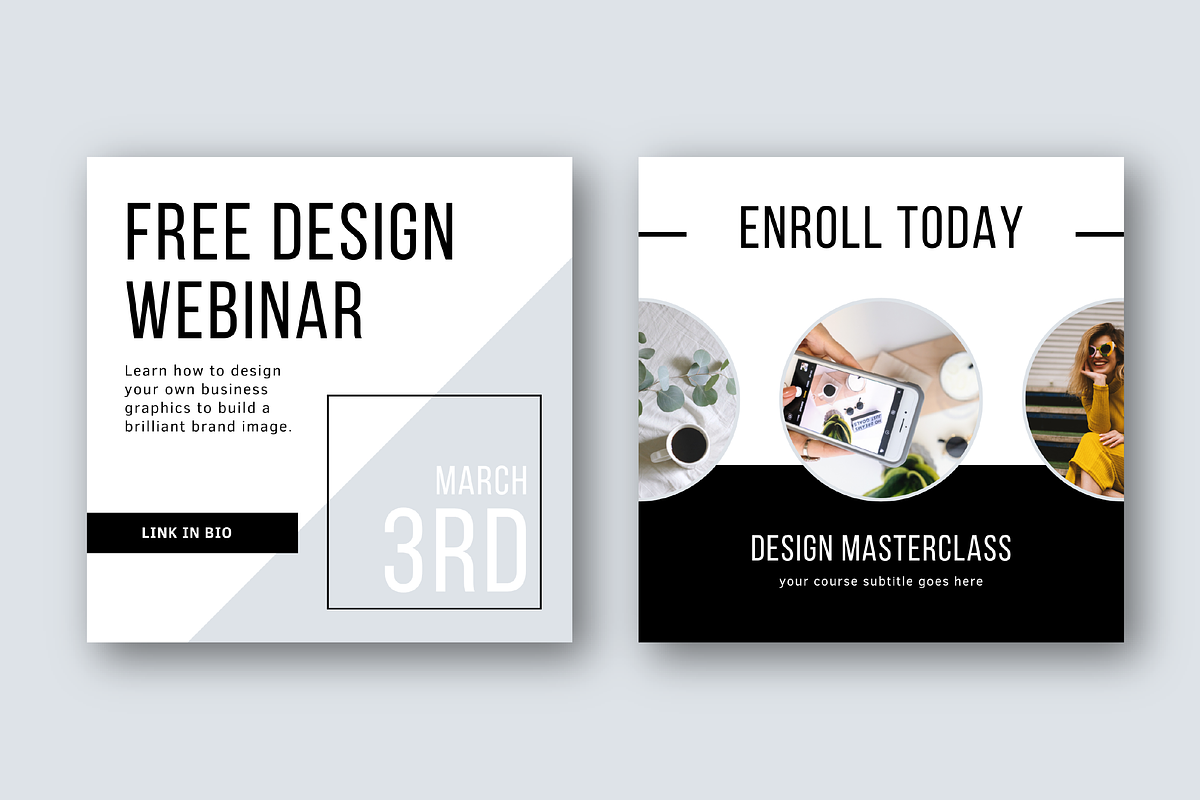 eCourse Marketing Kit, a Social Media Template by Studio Soluna (Photo 7 of 9)