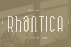 Rhantica Family Fonts