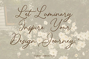 Luminary - Aesthetic Script Font, a Script Font by Inviline.co (Thumbnail 11 of 11)