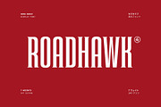 Roadhawk - Condensed Semi Serif, a Serif Font by Hindia Studio (Thumbnail 1 of 11)