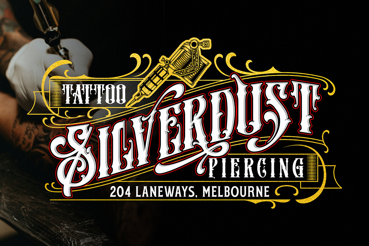 Nightson, a Blackletter Font by uncurve (Photo 2 of 9)