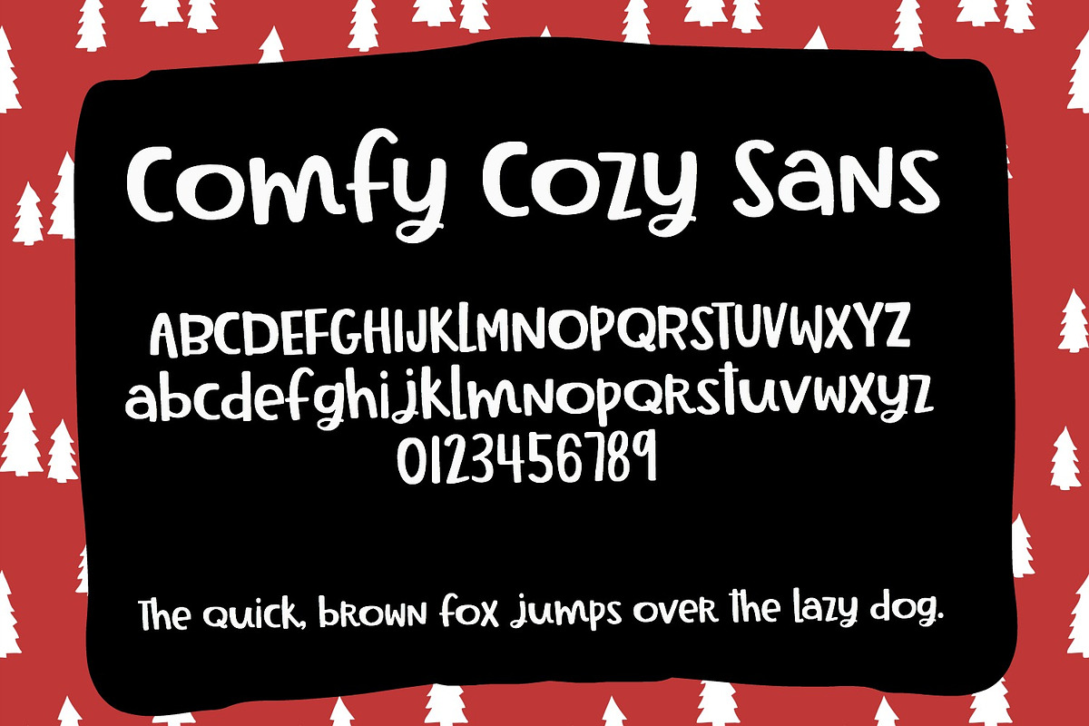 Comfy Cozy Handwritten Font preview 5