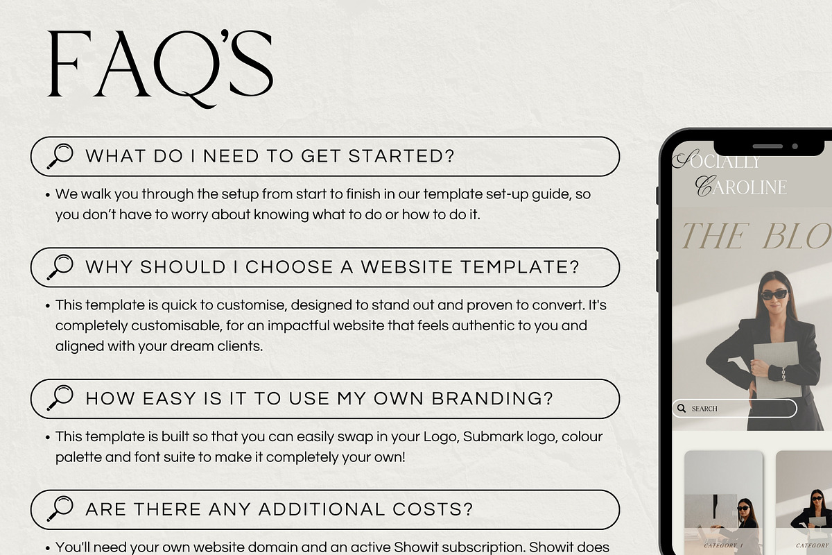 Social Media Website Template Showit, a Websites & App Template by Field Digital (Photo 9 of 11)