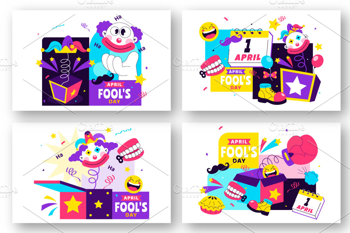 10 April Fools Day Illustration, a Person Illustration by denayunebgt (Photo 2 of 4)