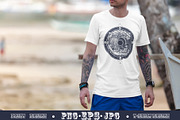 Compass and storm tattoo, a Decorative Illustration by intueri (Thumbnail 2 of 8)