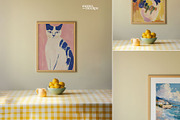 Frame Mockup PSD Interior Kitchen, a Mockup by momomockps (Thumbnail 8 of 8)