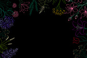 Elegant single-line flowers., a Decorative Illustration by Nenahliadava Design (Thumbnail 3 of 7)