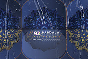 Mandala Luxury Ethnic Vector Bundle, a Background Graphic by NJ Himel (Thumbnail 1 of 93)