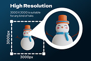 Winter 3D Icon Set, an Object 3D Model by Permadi Creative (Thumbnail 2 of 4)