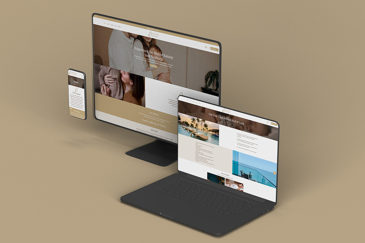 BabyBliss - Wix Coaching Boho Theme, a Wix Template by Webloom Studio - Wix (Photo 2 of 6)