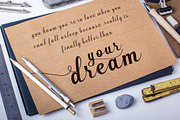 New Allea Script, a Script Font by Olexstudio (Thumbnail 4 of 5)