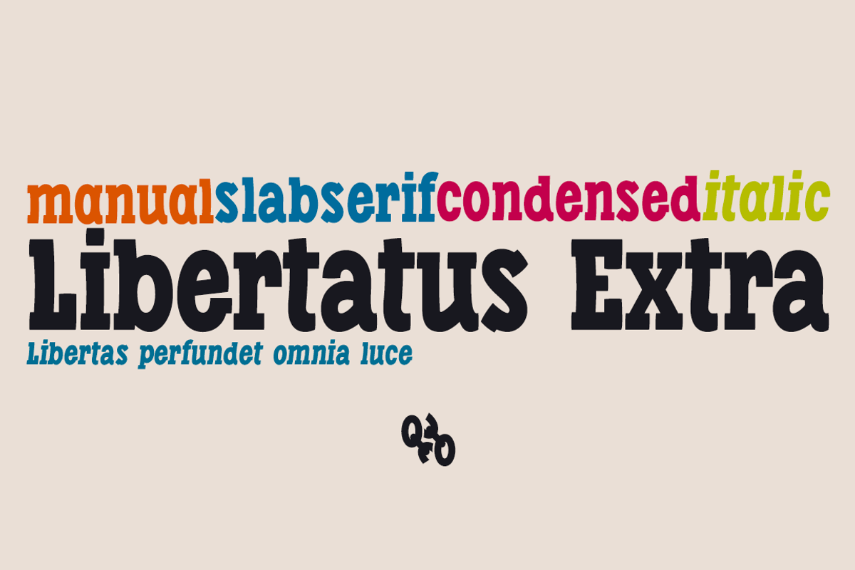 Libertatus fonts preview 5