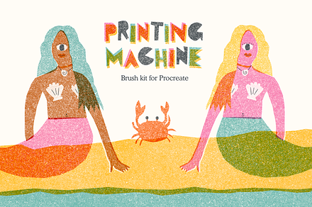 Printing Machine for Procreate