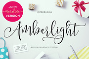 Amberlight, a Script Font by Get Studio (Thumbnail 1 of 10)