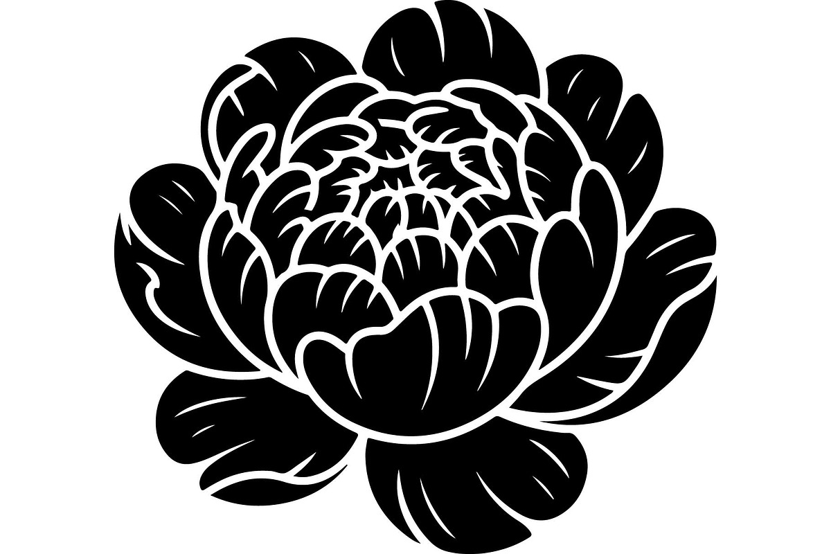 Elegant Floral Silhouette Set, an Object Graphic by Creativeshirt (Photo 13 of 13)