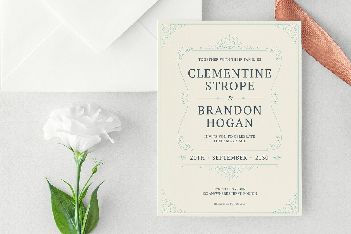 Save the Date Card Canva Template, an Invitation Template by Vasya Kobelev (Photo 4 of 7)