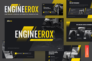 Engineerox - Automotive Powerpoint, a Presentation Template by GraphauseProject