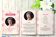 Funeral Program Template, a Brochure Template by retrographix (Thumbnail 2 of 5)