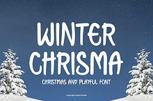 Winter Chrisma - Christmas Font