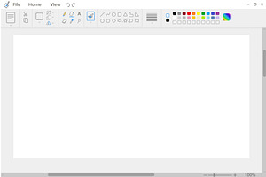 Graphic drawing application panel, a Technology Illustration by skripnikbb