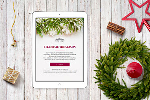 3 Winter Email Templates Pack