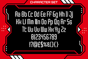 Nexaro Module Futuristic Sci-Fi Font, a Font by PutraCetol Studio (Thumbnail 5 of 5)