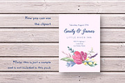 Watercolor cute bouquets Florie, an Illustration by KitsPix (Thumbnail 4 of 4)