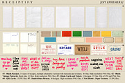 Receiptify - Vintage Ephemera Pack, an Object Graphic by Dina Mae (Thumbnail 5 of 8)