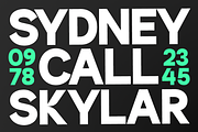 GC Rotalum - Modern Bold Sans, a Sans Serif Font by Glyphonic (Thumbnail 11 of 15)