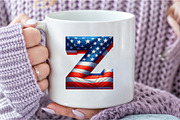 4th July Alphabet & Number Font Bund, an Illustration by DreamCafeArt (Thumbnail 6 of 7)