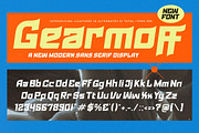 Gearmoff Modern Display Sans Serif, a Sans Serif Font by timelesstype.co (Thumbnail 1 of 20)