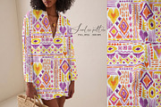 Watercolor Tribal Geometric Pattern, a Pattern Graphic by SirenaArt (Thumbnail 12 of 14)