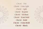 Chérié – Ligature Serif Family Font, a Serif Font by Krismagraph (Thumbnail 7 of 15)