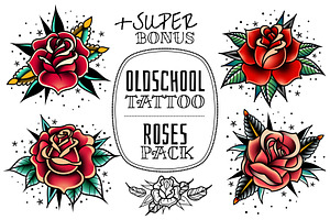 Old School Tattoo Vector Pack