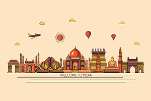 India line skyline