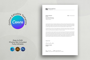 Letterhead, a Stationery Template by DesignDevisers