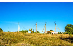 Power lines 10 kV, 0.4 kV and electrical substation - Russia, a Nature Photo by Leonid Andronov