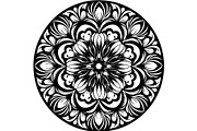 Minimal Black Lotus Mandala, a Decorative Illustration by Designer_Momina (Thumbnail 8 of 21)
