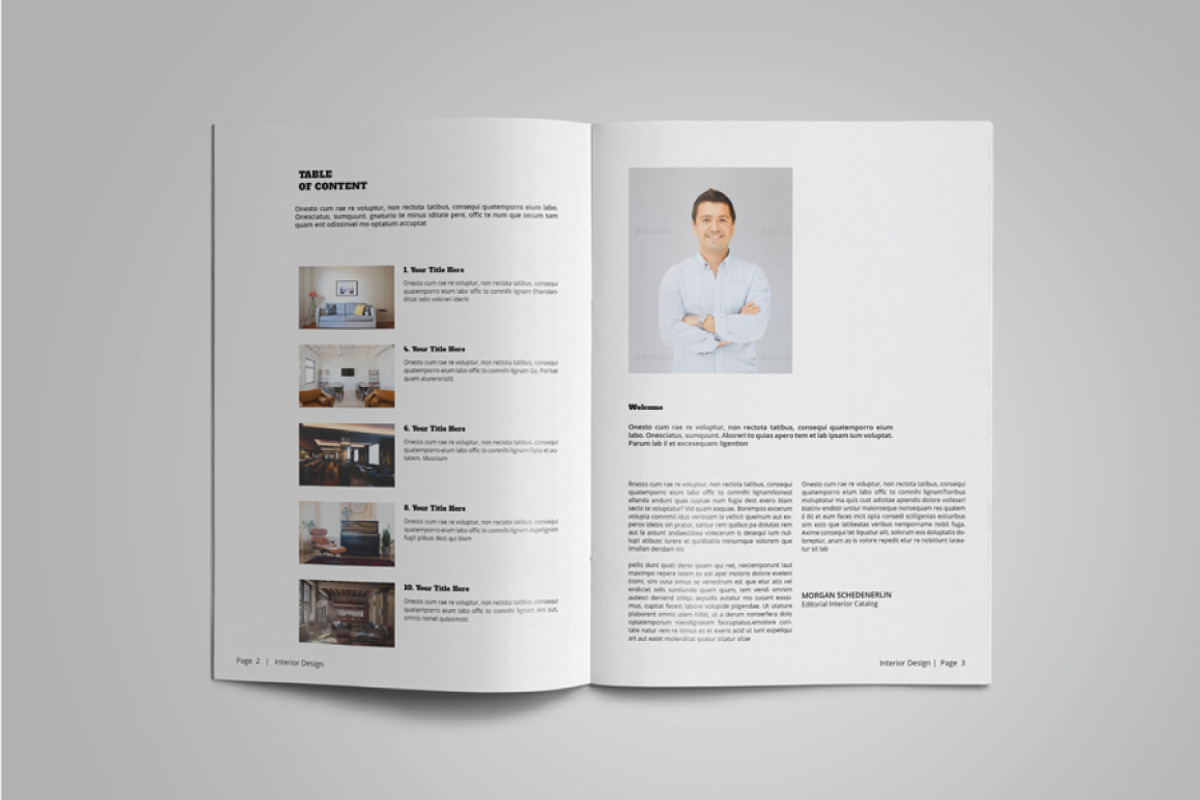Interior Catalogue / Brochure, a Brochure Template by Alhaytar (Photo 2 of 9)
