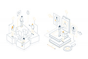 Business Isometric Illustrations, an iPhone Mockup by Boyko Pictures (Thumbnail 9 of 14)