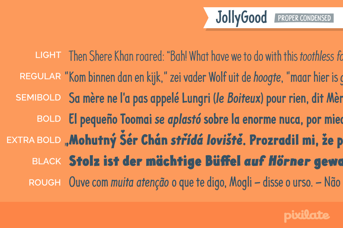 JollyGood Proper Condensed- Complete preview 3