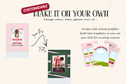 Bookstagram template Instagram Canva, a Social Media Template by PixelBloomClub (Thumbnail 5 of 8)